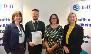 DoH and SPPG staff pictured at launch event