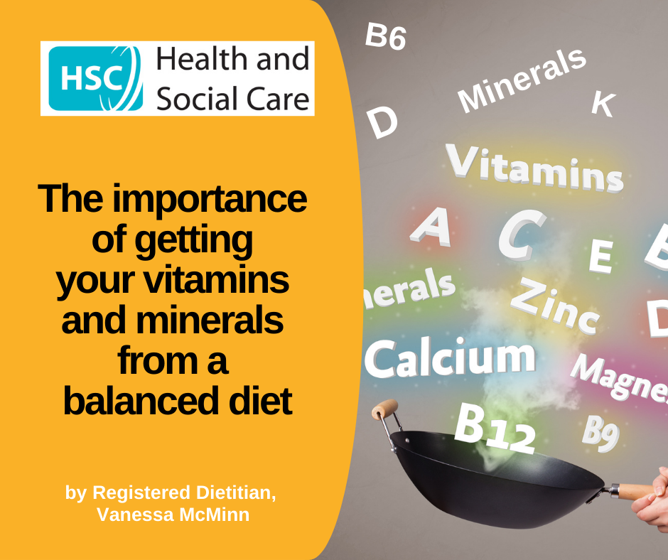Get your vitamins and minerals from a balanced diet - DOH/HSCNI ...